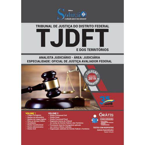 Apostila Tjdft 2019 - Analista Judiciário - Oficial de Justiça Avaliador