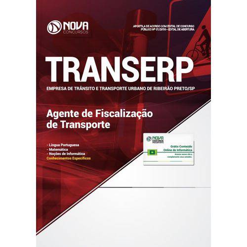 Apostila Transerp 2019 - Agente Fiscalização de Transporte