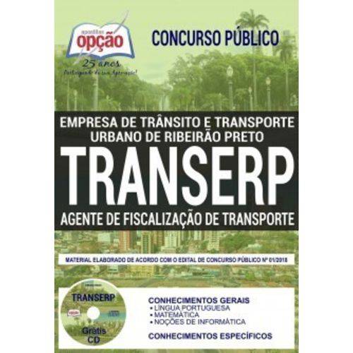 Apostila Transerp 2019 - Agente Fiscalização Transporte