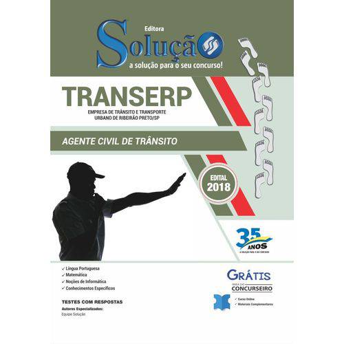Apostila Transerp-sp 2019 - Agente Civil de Trânsito