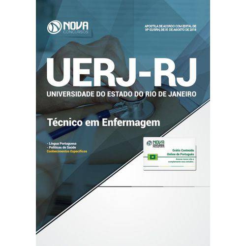 Apostila UERJ-RJ 2018 - Técnico em Enfermagem