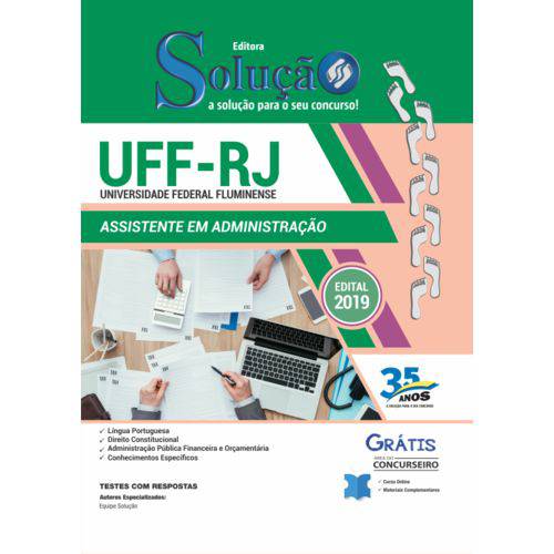 Apostila Uff Rj 2019 - Assistente Administração