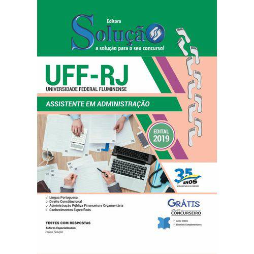 Apostila UFF RJ 2019 - Assistente Administração