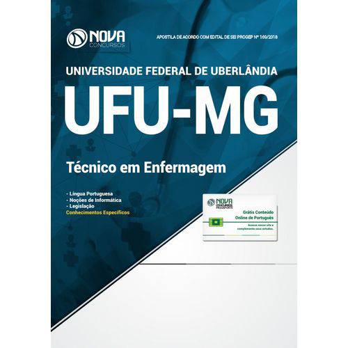 Apostila UFU-MG 2018 - Técnico em Enfermagem