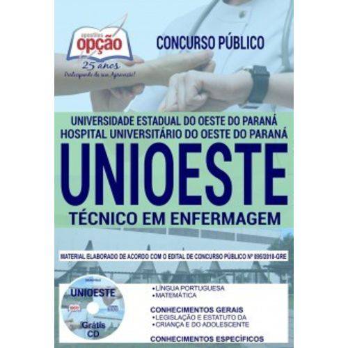Apostila Unioeste 2019 - Técnico em Enfermagem