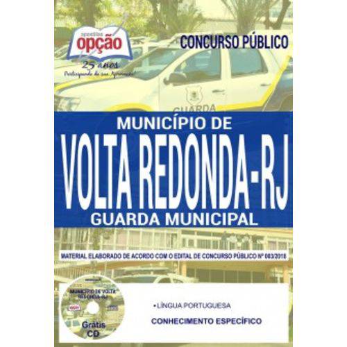 Apostila Volta Redonda Rj 2019 - Guarda Municipal