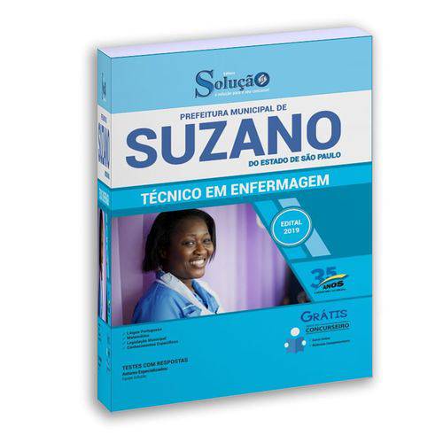 ApostilaPrefeitura Suzano SP 2019 - Técnico em Enfermagem