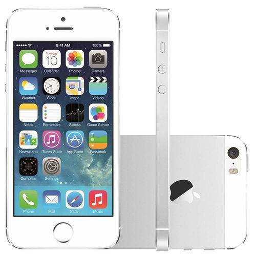 Apple Iphone 5s 16gb Desbloqueado Original Anatel - Lacrado - PRATA