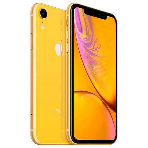 Apple Iphone Xr A2105 64gb Tela Liquid Retina 6.1 12mp-7mp Ios - Amarelo