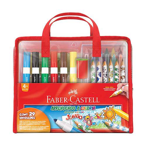 Aprendendo a Colorir Creativity For Kids Faber-Castell