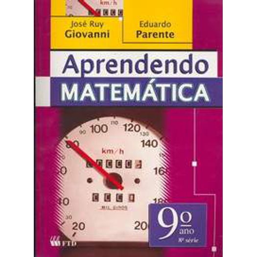 Aprendendo Matematica 8 Serie 9 Ano Parente - Ftd