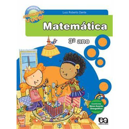 Aprendendo Sempre - Matematica - Ensino Fundamental I - 3º a