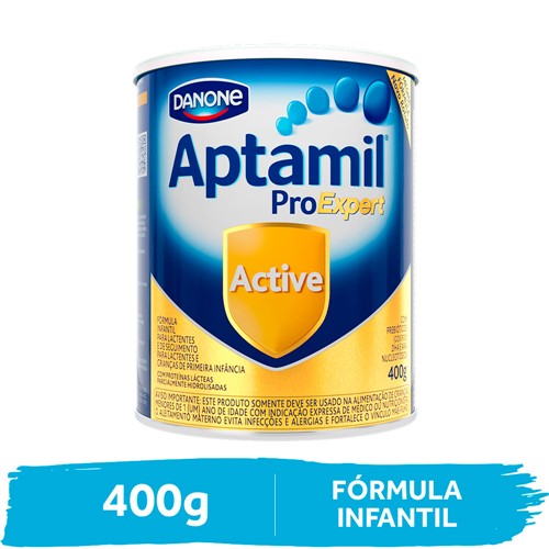 Aptamil Active Fórmula Infantil para Lactentes e de Seguimento para Lactentes com 400g