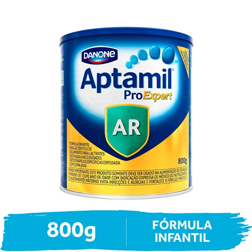 Aptamil AR 800g Fórmula Infantil para Lactentes e de Seguimento para Lactentes para Condições de Refluxo Gastroesofágico