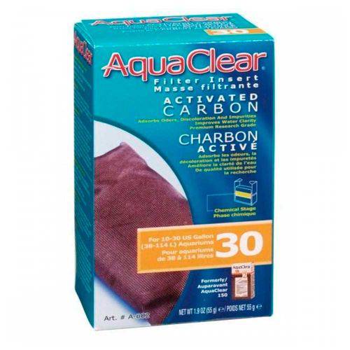 Aqua Clear Carbon Active Carvão Ativo P/ Aquario 30-55g