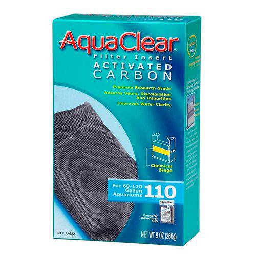 Aqua Clear Carbon Active Carvão Ativo P/ Aquario 110-260g