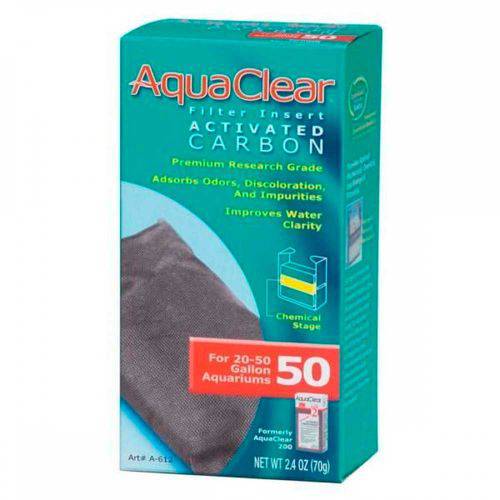 Aqua Clear Carbon Active Carvão Ativo P/ Aquario 50-70g