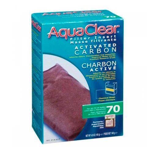 Aqua Clear Carbon Active Carvão Ativo P/ Aquario 70-140g