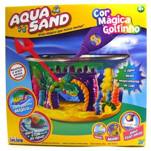 Aqua Sand Cor Mágica - Golfinho - Long Jump