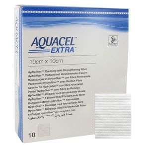 Aquacel AG Extra 10x10cm UNIDADE Convatec (Cód. 17042)