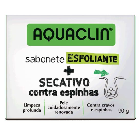 Aquaclin Esfoliante Sabonete 90g