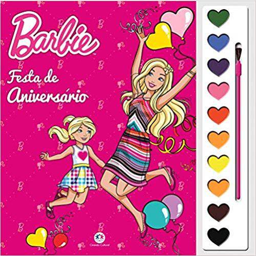 Aquarela Barbie - Festa de Aniversario