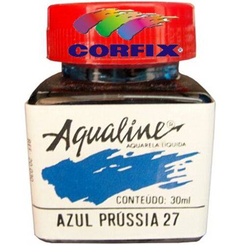 Aquarela Liquida Corfix Aqualine 030 Ml Azul Prussia 20030.27