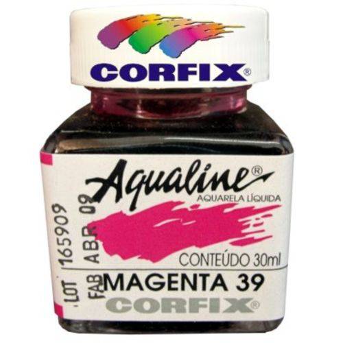 Aquarela Liquida Corfix Aqualine 030 Ml Magenta 20030.39
