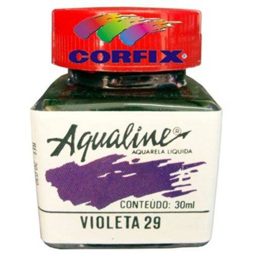 Aquarela Liquida Corfix Aqualine 030 Ml Violeta 20030.29
