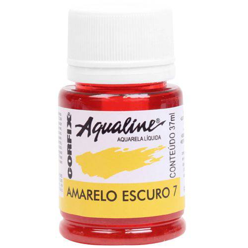 Aquarela Liquida Corfix Aqualine 037 Ml Amarelo Escuro 200376-7