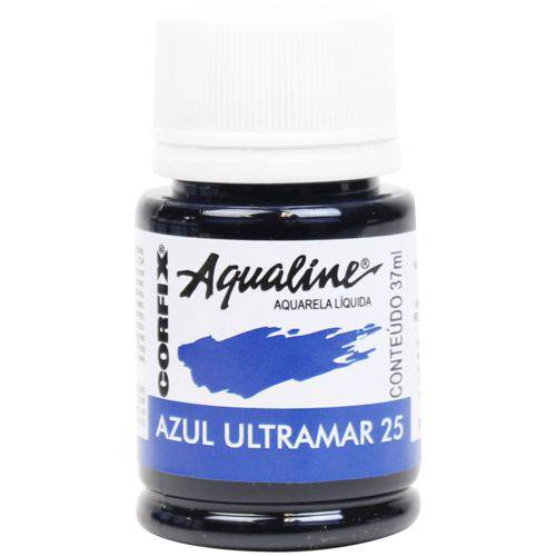 Aquarela Liquida Corfix Aqualine 037 Ml Azul Ultramar 200376-25
