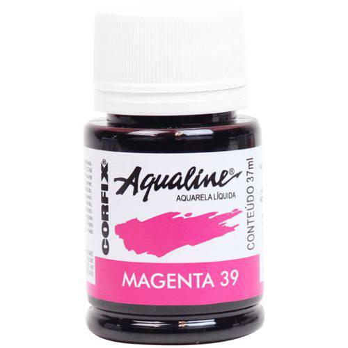 Aquarela Liquida Corfix Aqualine 037 Ml Magenta 200376-39