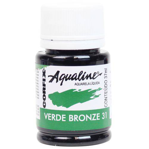 Aquarela Liquida Corfix Aqualine 037 Ml Verde Bronze 200376-31