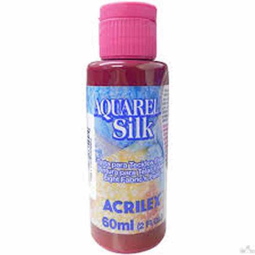Aquarela Silk 60ml Acrilex Vinho 565