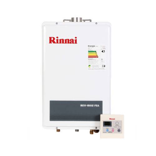 Aquecedor Digital Gas 22 5L REU1602FEH Rinnai