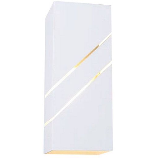 Arandela em Alumínio Branca 1xE27 25cm Flash 993-TV Ideal
