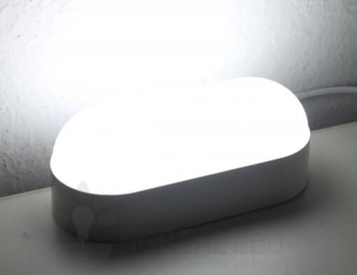 Arandela Externa LED Tartaruga 8W Luz Branco Frio 6500K