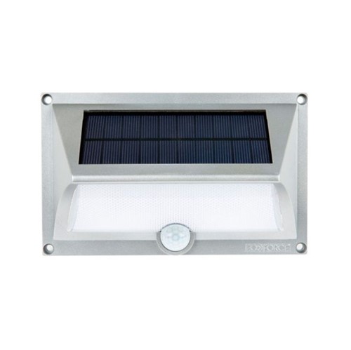 Arandela Solar Abs com Sensor - 17151 - Ecoforce - Ecoforce