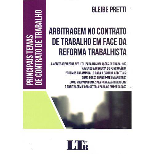 Arbitragem Contrato Trab. F.r.trabalhista -01ed/18