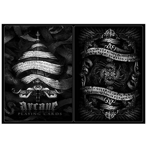 Arcane Playing Cards (Black Deck) By Ellusionist
