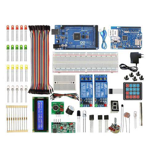 Arduino Mega R3 - Kit Avançado - Automação com Ethernet