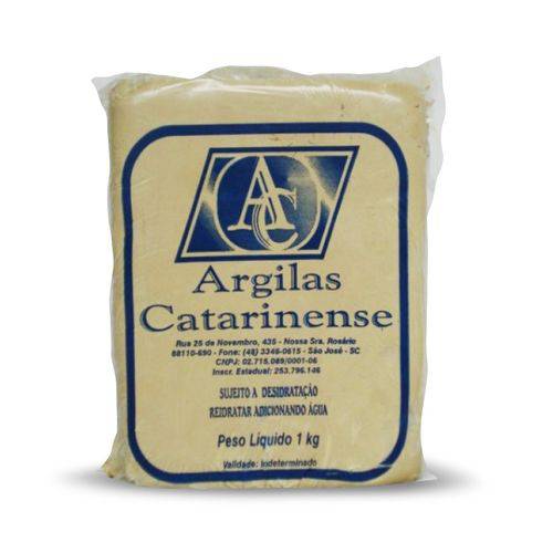 Argila 1kg 7016 Argila Catarinense