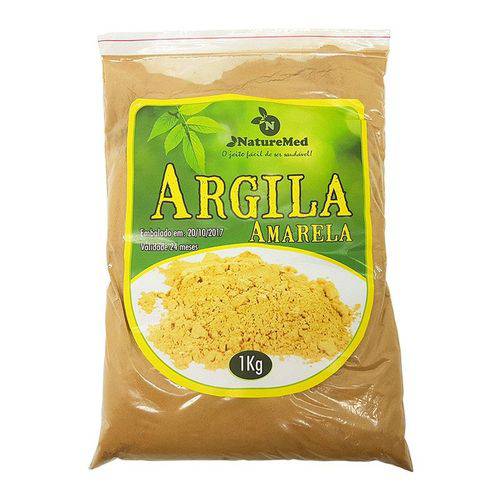 Argila Amarela - 1kg