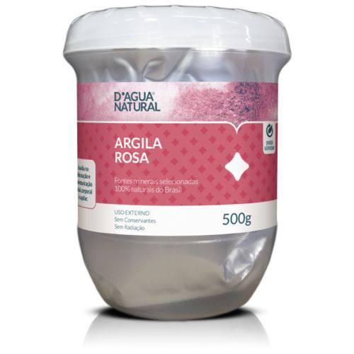 Argila Rosa D'agua Natural