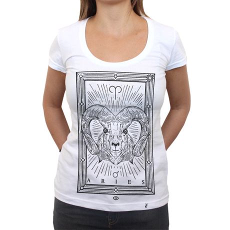 Aries - Camiseta Clássica Feminina