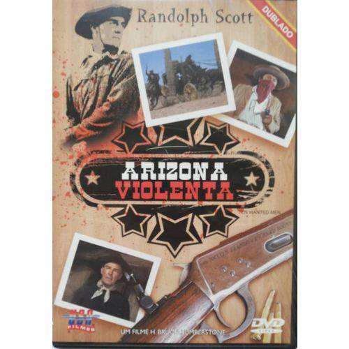 Arizona Violenta - Dvd Filme Ação