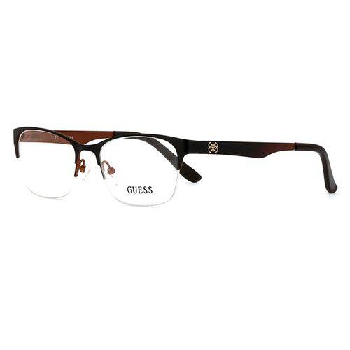 Armação de Óculos de Grau Guess Feminino - GU2399 BLKBRN