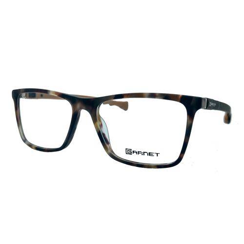 Armação Garnet Oculos Lente para Grau Fibra Demi Unissex