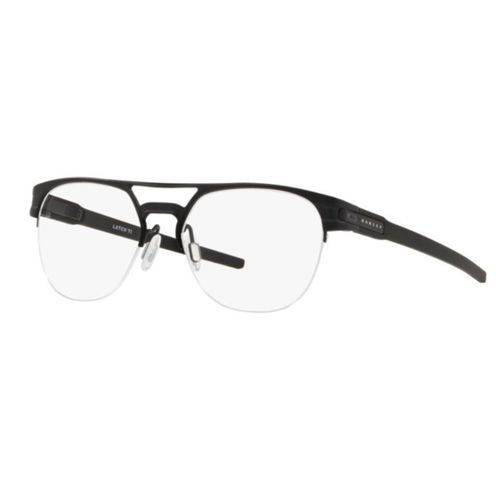 Armação Oculos Grau Oakley Latch Titanio Ox5134 0154 Preto Cetim