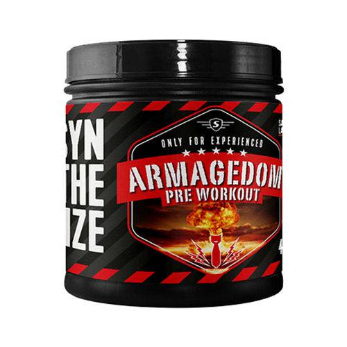 Armagedon Pré Treino 400g - Sabor Limão - Synthesize